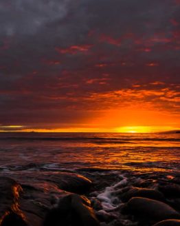 Hibiscus Coast. Red Beach.